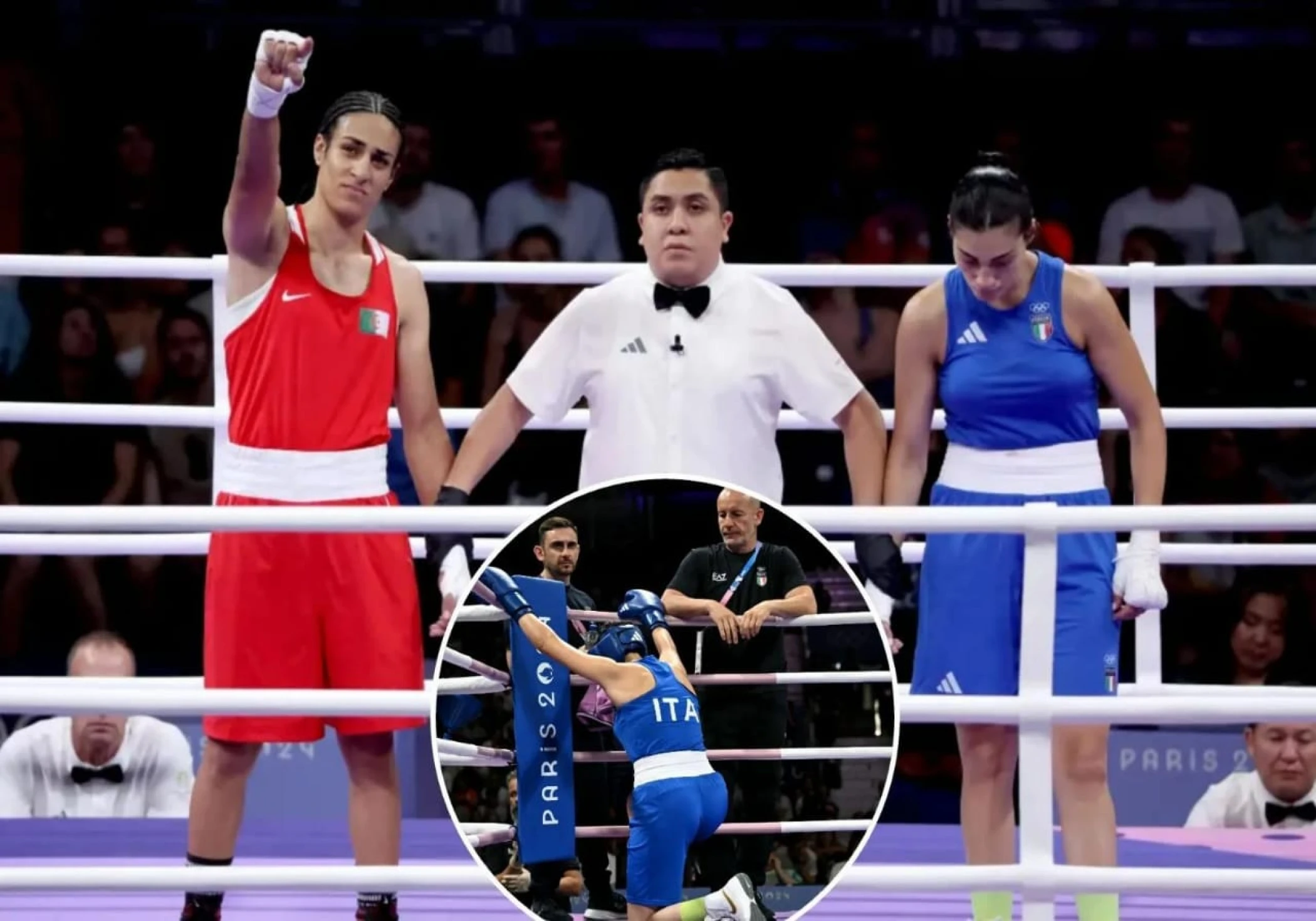 Why Angela Carini of Italy abandoned her Olympics fight against Imane Khelif due to a gender controversy: 'Never been smacked so hard.'